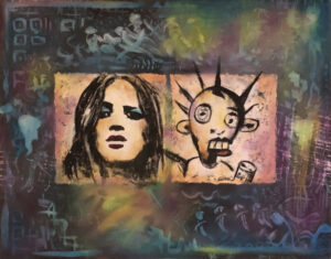 The Domestics - 24 x 30 in.